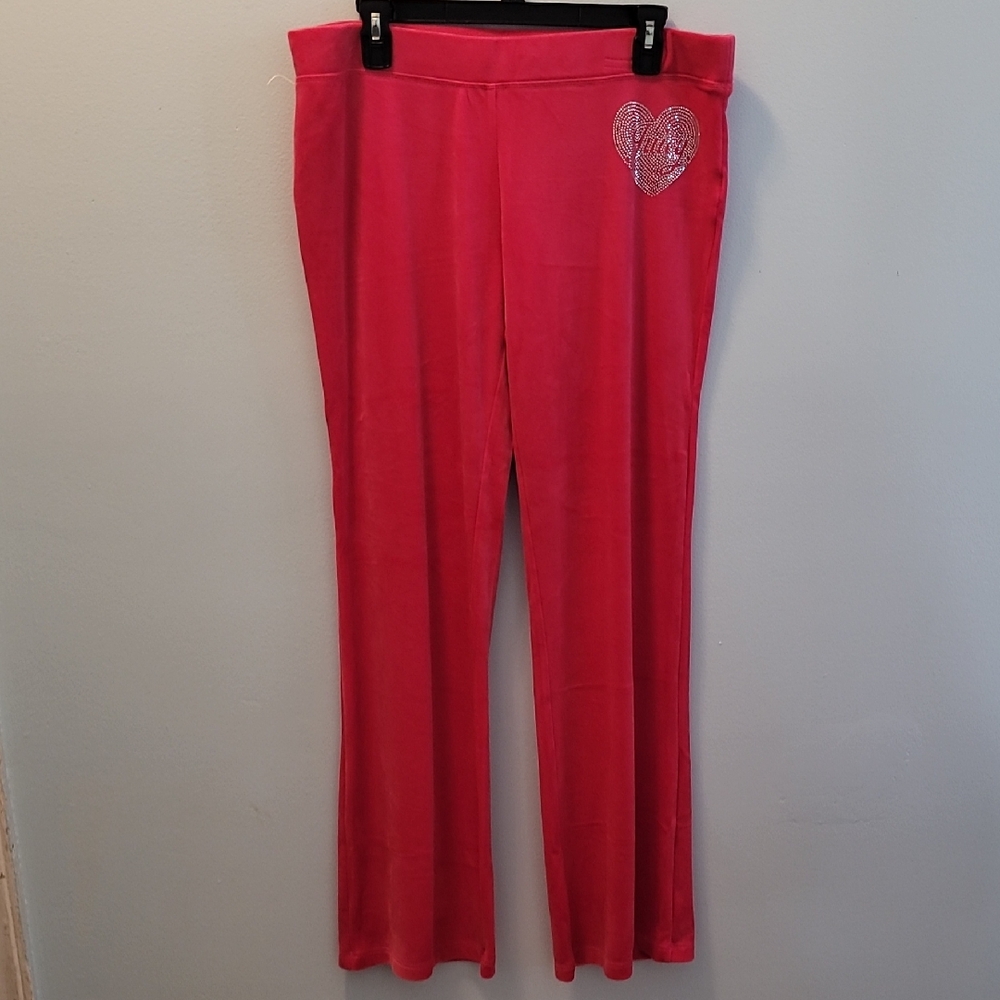 Juicy Couture Hot Pink Velour Top